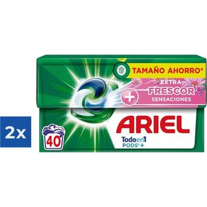 Ariel All in 1 Pods Fresh Sensation 2 x 40 wasbeurten