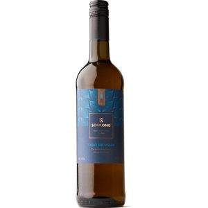 Soolong See T-Vino Assam - Alcoholvrije Wijn - Gemaakt van Witte Wijn Geïnfuseerd met Assam Thee - Fruitig & Tropisch - Fles 750ml