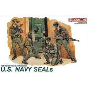 1:35 Dragon 3017 U.S. Navy Seals Plastic Modelbouwpakket