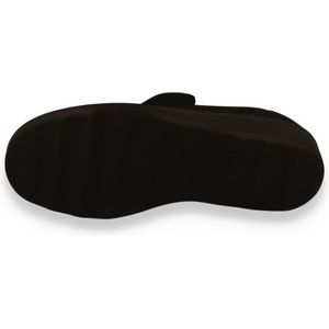 Westland - Nice 106 - Slipper - Zwart - Klittenband - H-schoenbreedte