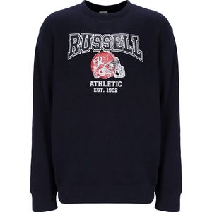 Russell Athletic Ams A30411 Capuchon Blauw M Man