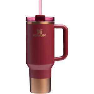 Stanley Quencher H2.0 Flowstate Tumbler - 1.2L - RVS - Stanley Cup met Rietje en Handvat - Thermosbeker - Thermosfles - Beker - Drinkbeker - Drinkfles - Fles - Koffiebeker To Go - Mug - Waterfles
