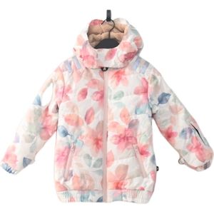 Ducksday - Winterjas voor kinderen - Sherpa fleece - waterdicht - winddicht - Skijas - Meisje - - Bliss - maat 146/152 - 12 jaar