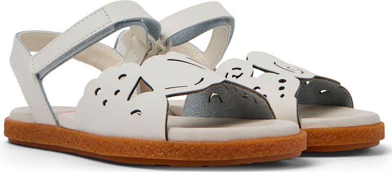 Camper - K800571 - Sandalen - Wit - Leer - Kindersandalen