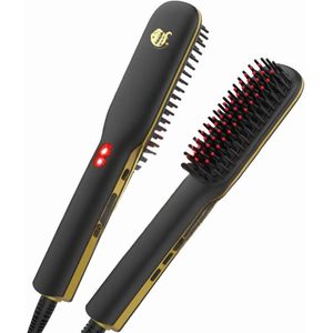 Baard Stijltang - Zwart, Goud, Rood