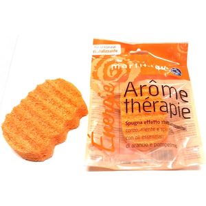 MartiniSpa-Aroma Therapie- Sinaasappel & Grapefruit - Ergonomische Badspons
