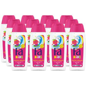 Fa Kids Surfing Mermaid Douchegel 12x250ml - Voordeelverpakking