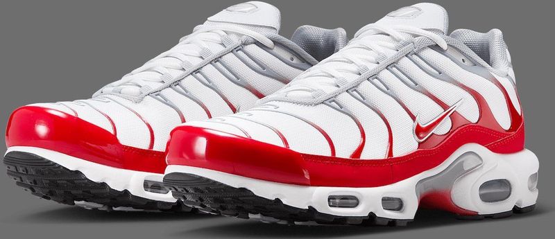 Nike - Air Max Plus - Sneakers - Wit - Synthetisch - Comfortabele Demping