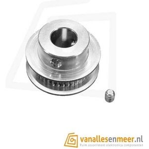 GT2-6 40 Tanden 6mm boring Pulley Aluminium