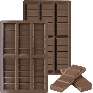2 stuks siliconen chocoladevorm (30 roosters) voor doe-het-zelf chocolade snoep desserts