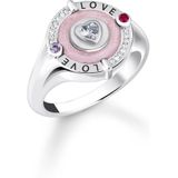 Thomas Sabo - TR2447-390-9-52 - Ring - Roze - 925er Zilver