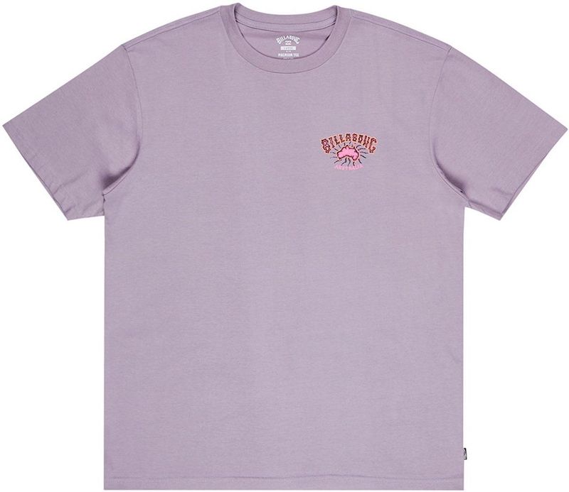 Billabong - Origin - T-shirt - Lichtpaars - Korte Mouwen - 100% Katoen