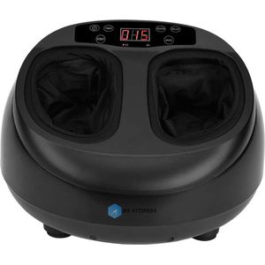 Shiatsu Voetmassage Apparaat - Voetmassage - Infrared Massage - Compressie Massage - Stimuleert Bloedcirculatie - Verwarmde Massage - Kleur: Zwart - Merk: BX Fitness®