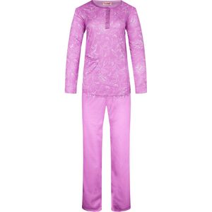 Dames pyjama print roze L