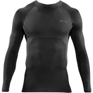 SKINS LONG SLEEVE TOP BLACK - XXL