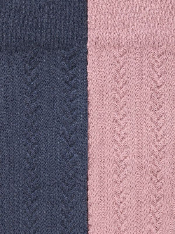 Vertbaudet - Set van 2 - Maillots - Zacht - Gedraaide Steek voor Babymeisjes