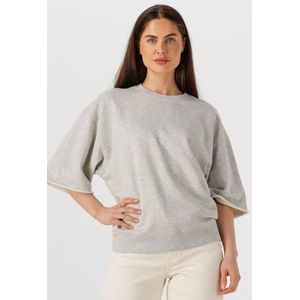 Catwalk Junkie Short Sleeve Sweater Truien & vesten Dames - Sweater - Hoodie - Vest- Grijs - Maat 38