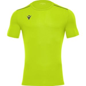 Macron Rigel Hero Shirt Korte Mouw Heren - Fluogeel | Maat: 5XL