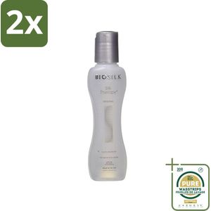 Biosilk - Haarserum - Silk Therapy - Original - 67ml - Voordeelverpakking - 2 stuks - Haarserum - Zijde