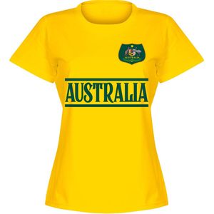 Australië Team T-Shirt - Geel - Dames - M