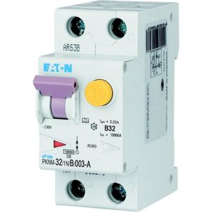 Eaton 236299 Aardlekautomaat 1P+N B32 2Mod