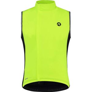 Rogelli Essential Mouwloos Fietsjack - Heren - Fluor Geel - Maat 3XL