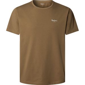 Pepe Jeans Original Basic 3n T-shirt Met Korte Mouwen Bruin 2XL Man