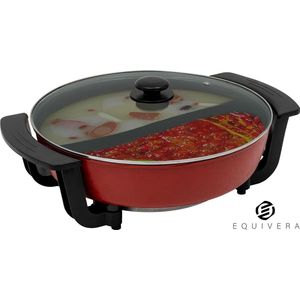 Equivera Hotpot - Hotpot Pan - Chinese Fondue - Chinese Hotpot - Hot Pot Pan Chinees