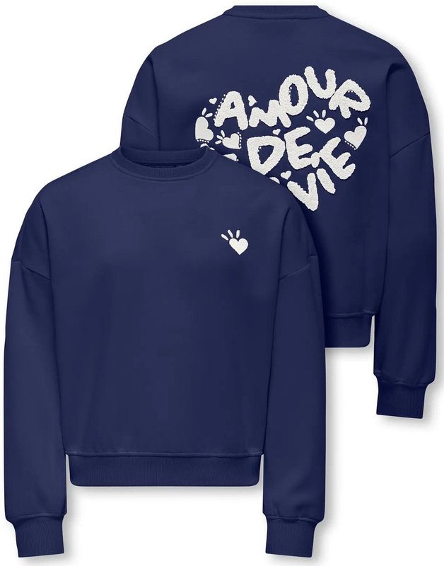 Only - Kogtammie Life - Sweater - Rafblauw - Meisjes