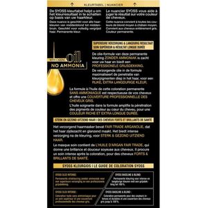 SYOSS - Oleo Intense 4-86 - Haarverf - Permanente Haarkleuring - Fluweelbruin - Langdurige Kleur - 1 stuk