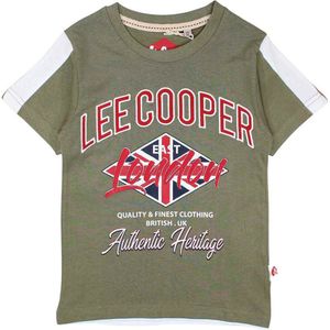 Lee Cooper Shirtje Lee Cooper groen Kids & Kind Jongens - Maat: 98/104