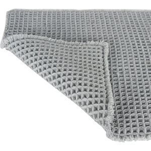 Differnz Wafel badmat – 50 x 80 cm – grijs