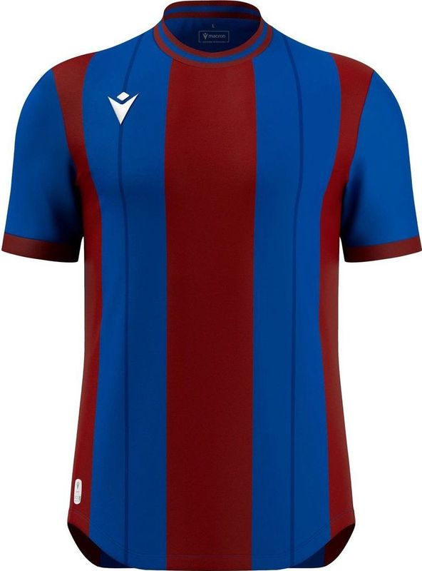 Macron - Propus Eco Shirt - Korte Mouw - Royal / Wit