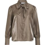 Vila - Viklarina New Bow - Blouse - Falcon - Dames