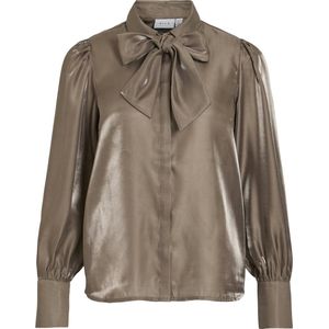 Vila - Viklarina New Bow - Blouse - Falcon - Dames