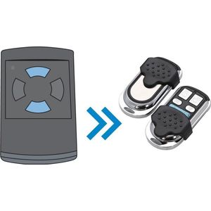 Hormann HSM2 met blauwe knoppen (Alternatieve handzender)