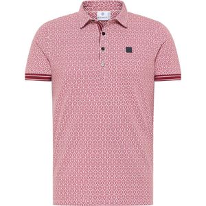 Blue Industry poloshirt bordeaurood