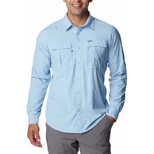 Columbia Newton Ridge™ Ii Shirt Met Lange Mouwen Blauw M Man