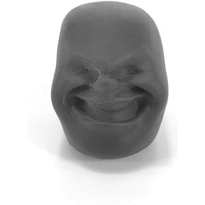 1 stuk grappig cadeau van gadgets siliconen ontwaaierende menselijke gezichtsbal anti-stress geek gadget (Vent)