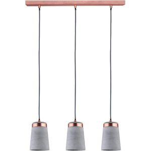 Paulmann Neordic Stig hanglamp max. 3x20W E27 beton/koper 79626