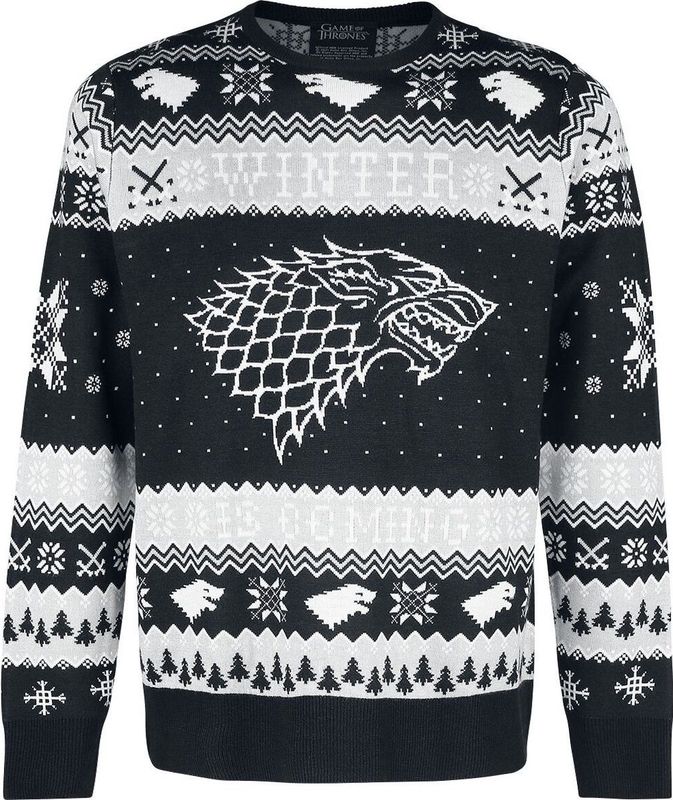 Game Of Thrones - Winter Is Coming - Christmas Jumper - Grijs