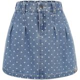 LOOXS Little 2601-7701-988 Meisjes Rok - Maat 92 - Blauw van 90% COTTON 10% POLYESTER