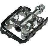 SQlab Trekking pedalen 502 Active Short - Knievriendelijk - Natuurlijke voetpositie - -5 mm - Zwart