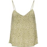 QS Top  mosterd / wit