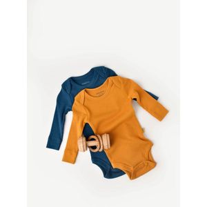 Set van 2 rompers met lange mouw - Tomiju Baby 0/3 M