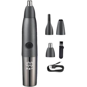 Dailysuppliess Neustrimmer Mannen - Bodygroomer - Scheerapparaat - Oortrimmer - Grijs