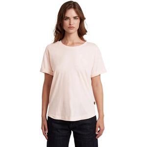 G-STAR Boyfriend top met opgerolde mouwen, roze (Silver Peony D24524-4107-h390), XXS