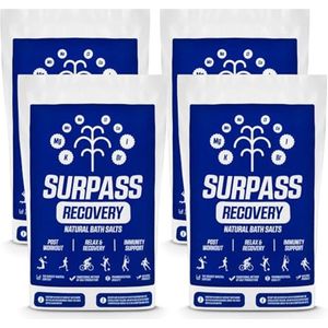 Spierherstel Badzout voor Sporters - Ontspannend Pekelbad - Pijnstillende Soak - Mineraalrijk - 4 kg