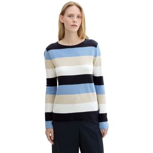 Tom Tailor Gebreide trui met ronde hals