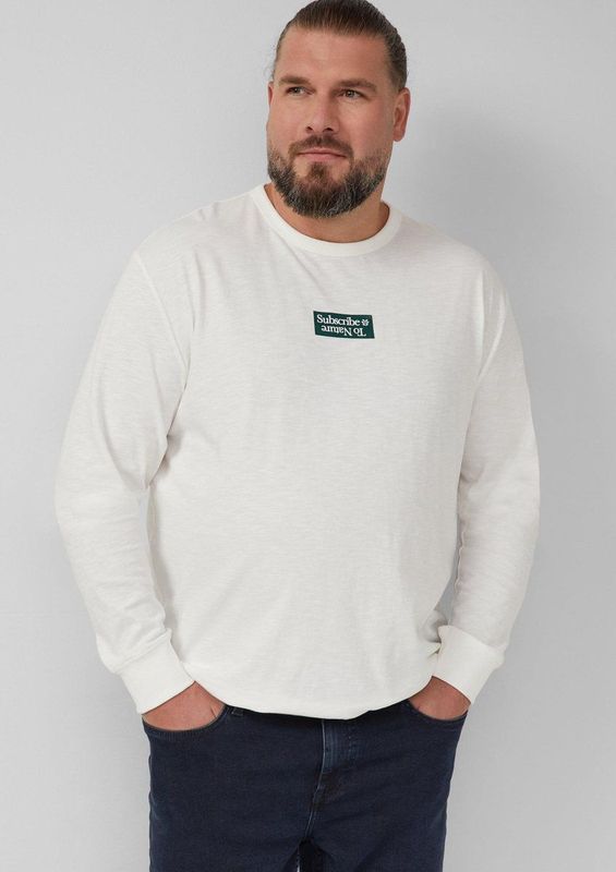 s.Oliver - T-Shirt - Zacht - Lange Mouwen